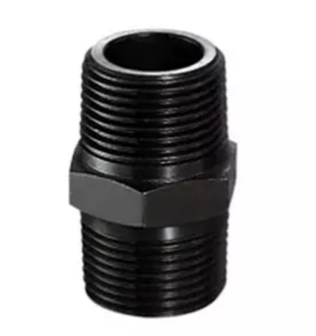 Picture of 27BS 3/4 Black Steel Hex Nipple