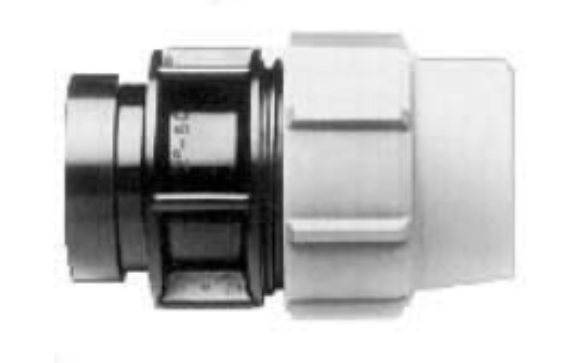 Picture of 50mm x 50mm Plasson Shouldered Adaptor.