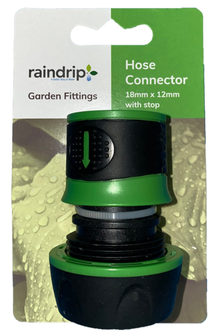 Picture of SW4526 | HOSE CONNECTOR - 18MM X 12MM - WITH STOP
