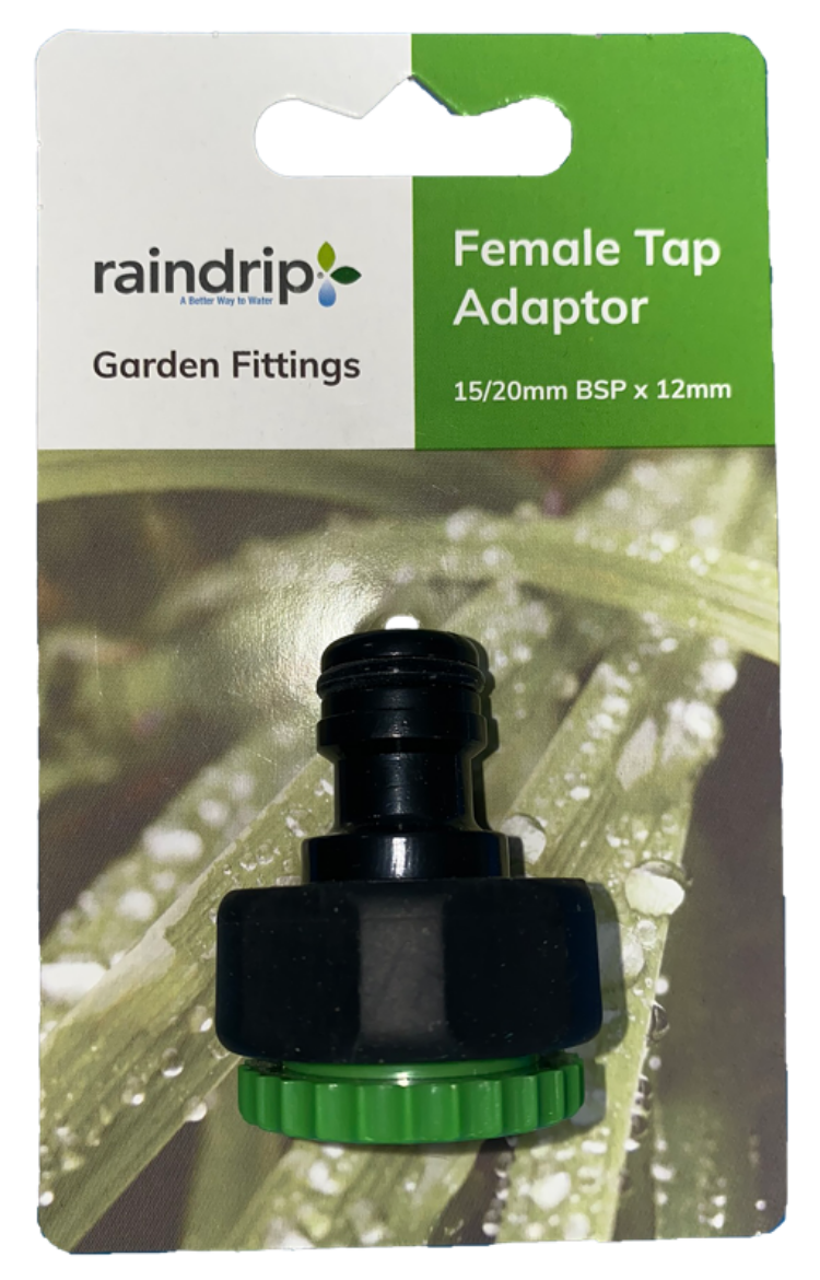 Picture of SW4544 | FEMALE TAP ADAPTOR - 15MM & 20MM BSP X 12MM SNAP ON
