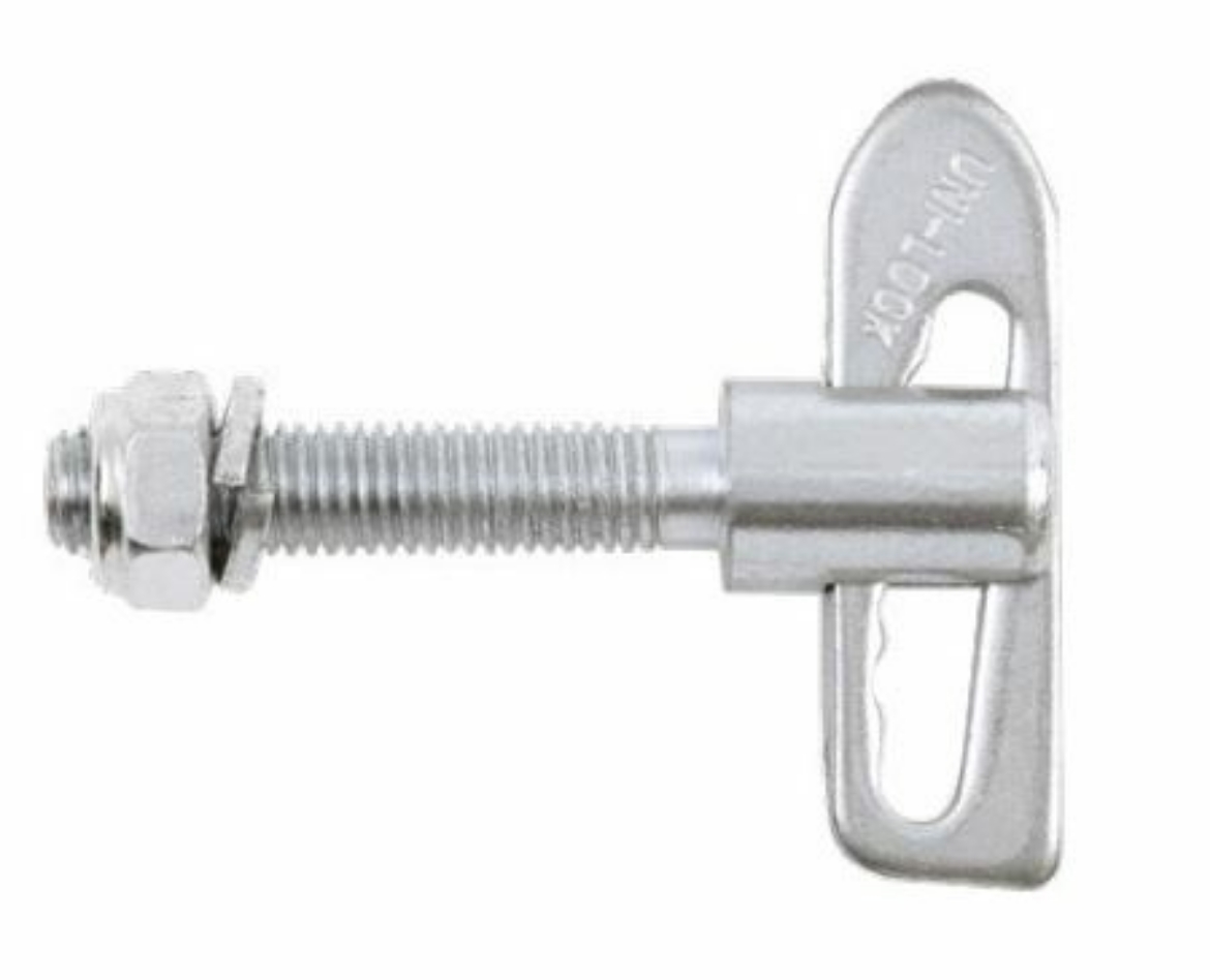 Picture of ANTI-RATTLE FASTENER, SERIES 200, M12 x 60MM, ZINC PLATED THREADED