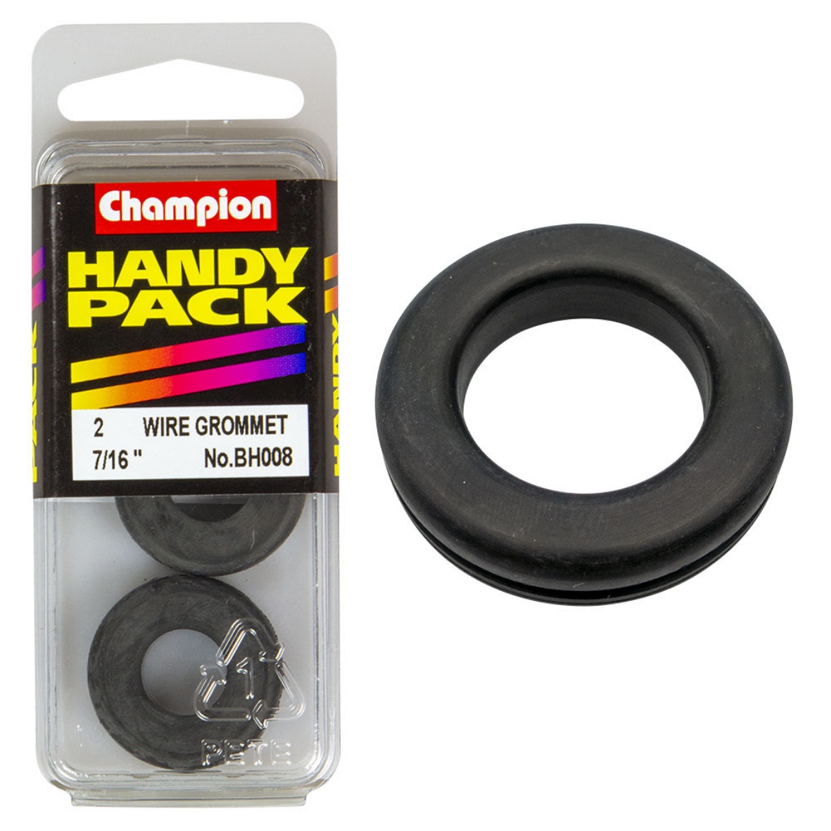 Picture of Handy Pk Rubber Wiring Grommet 7/16x3/4 CWG (Pkt.2)