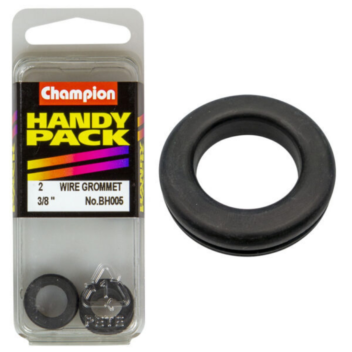 Picture of Handy Pk Rubber Wiring Grommet 3/8x1/2 CWG (Pkt.2)