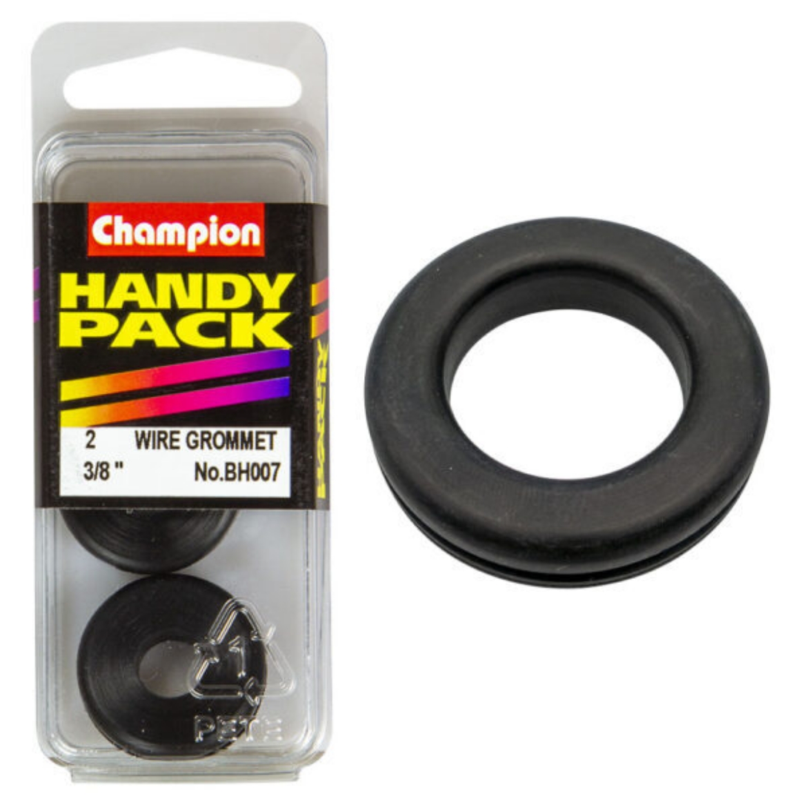 Picture of Handy Pk Rubber Wiring Grommet 3/8x3/4 CWG (Pkt.2)