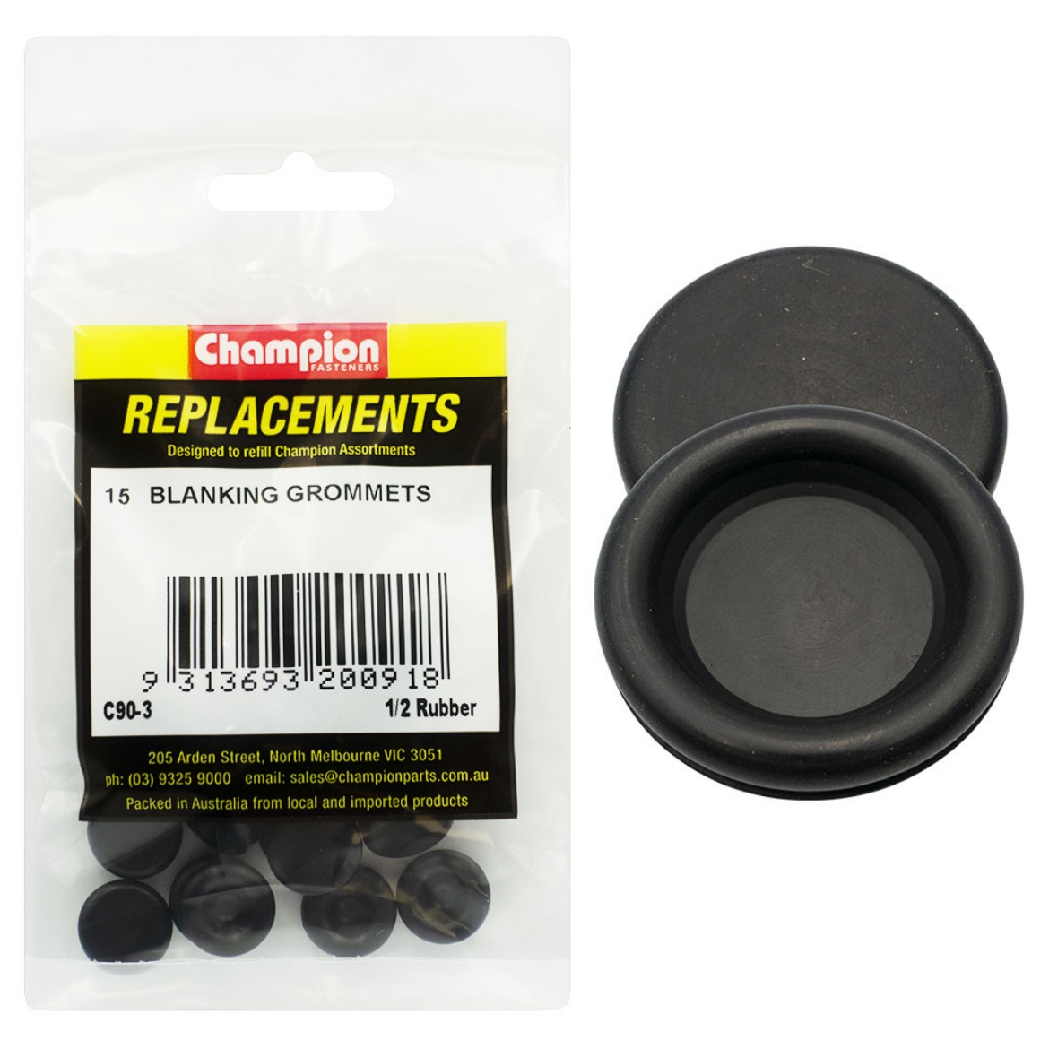 Picture of 1/2 BLANKING GROMMETS (Pkt.15)