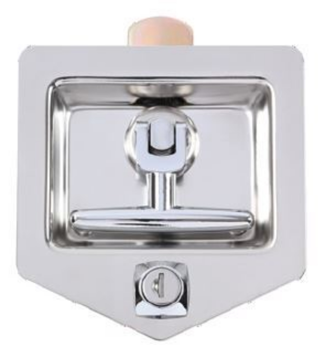 Picture of T LOCK 8300 SERIES, FLAT PAWL, R/H, M6 STUDS, STAINLESS STEEL