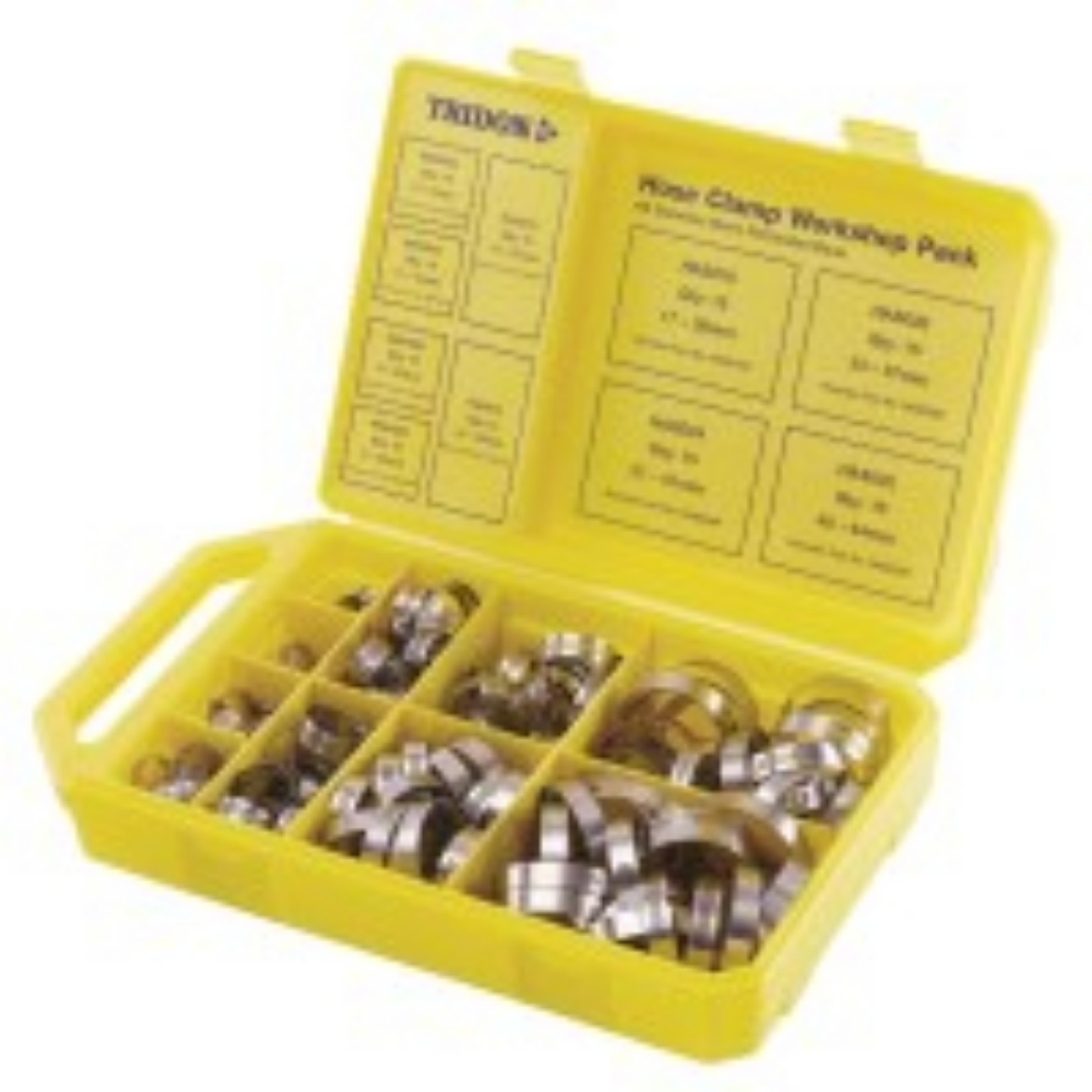 Picture of S/S HOSE CLAMP WORKSHOP KIT TRIDON 150pc