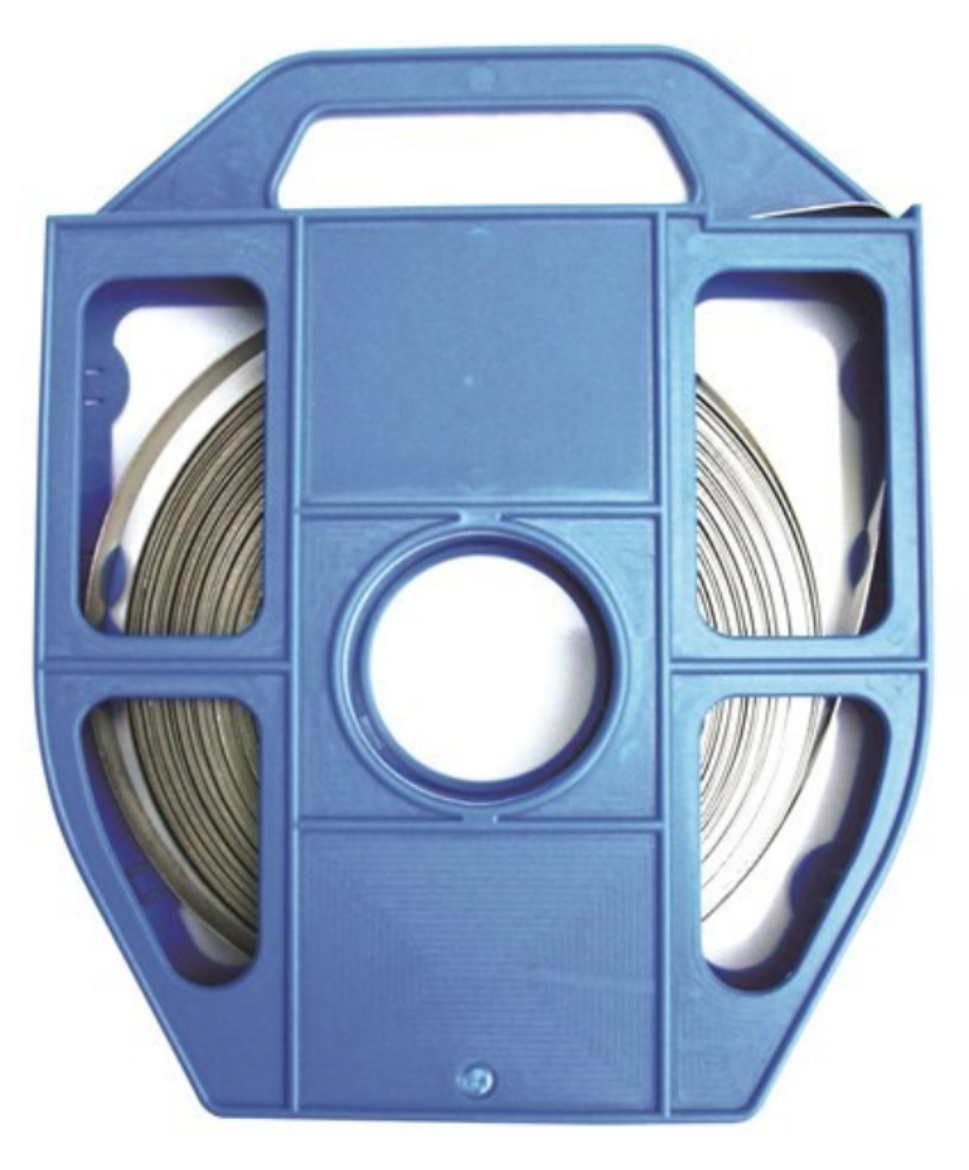 Picture of TRIDON CLAMP UNIBAND 15.9mm (5/8") x .075mm x 30M - Plastic Reel