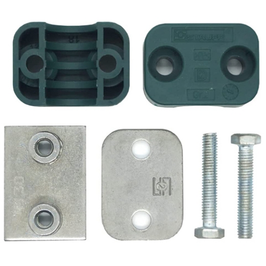 Picture of Stauff 63.5mm Polypropylene - Std Duty Single Clamp (Steel)