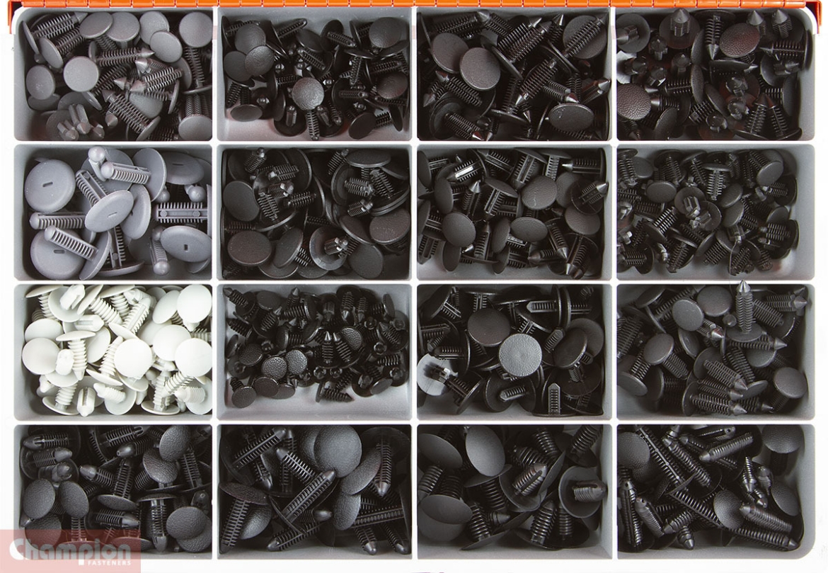 Picture of Trim Clips - XMAS Tree Clips (M)