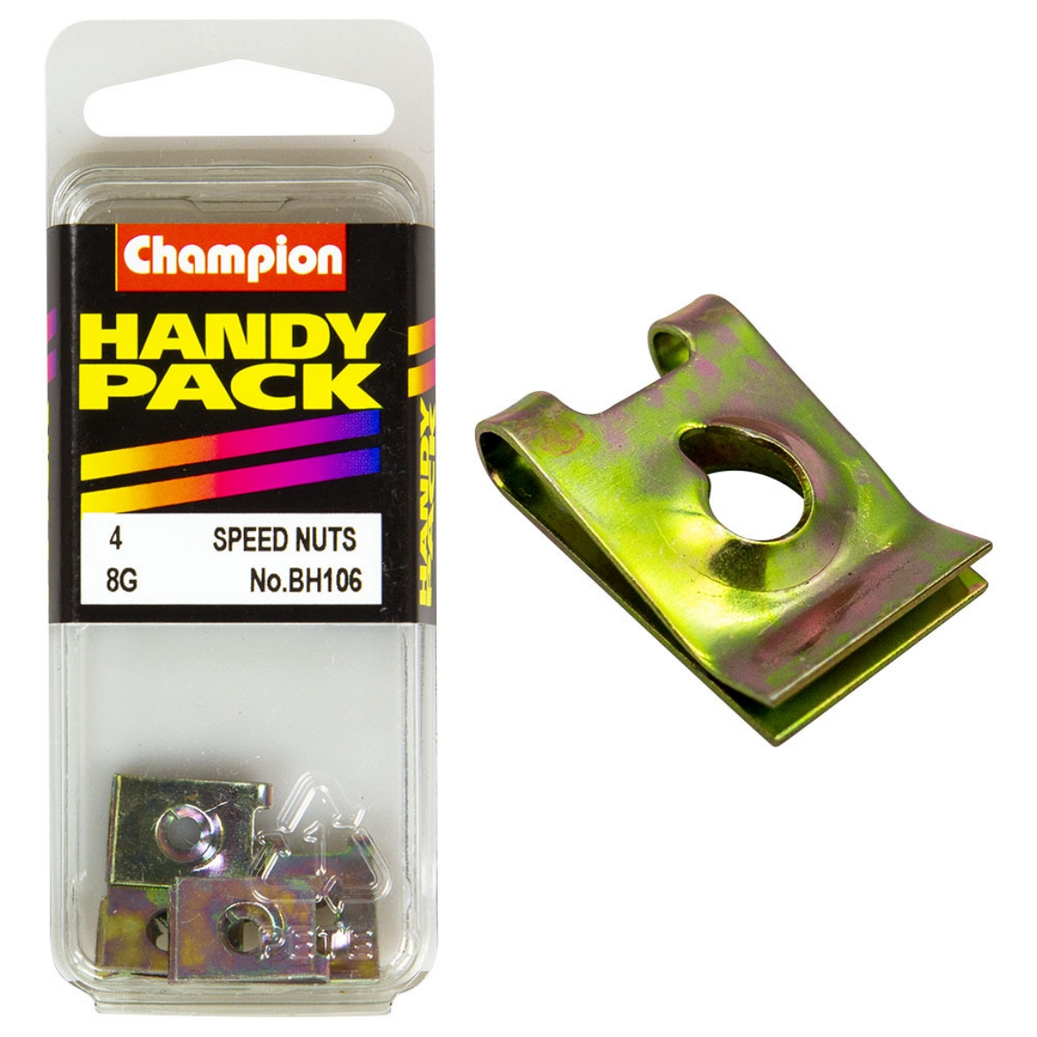 Picture of Handy Pk Speed Nuts 8g x 21/32x7/16 (Pkt.4)