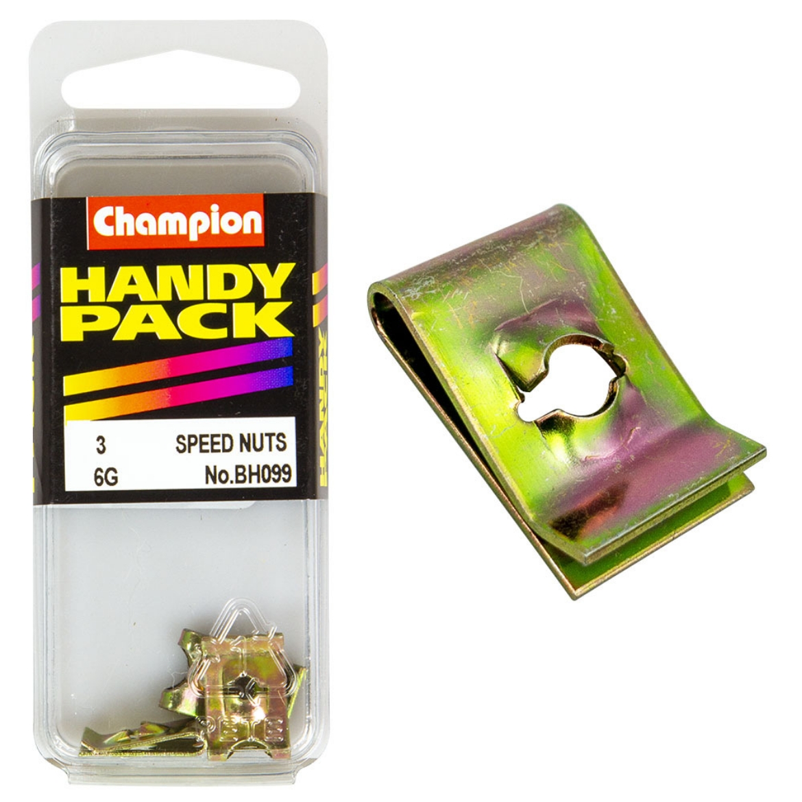 Picture of Handy Pk Speed Nuts 6g x 21/32x7/16 (Pkt.3)