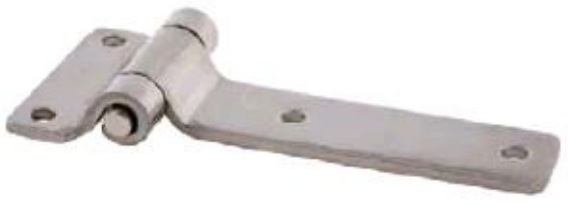 Picture of REAR DOOR HINGE FLAT, STAINLESS STEEL