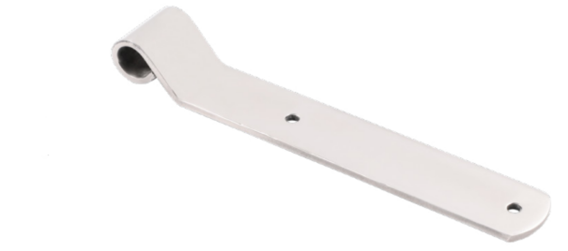 Picture of SIDEBOARD HINGE BUSHED, 40 x 5 x 226MM, BOLT-ON, STAINLESS STEEL