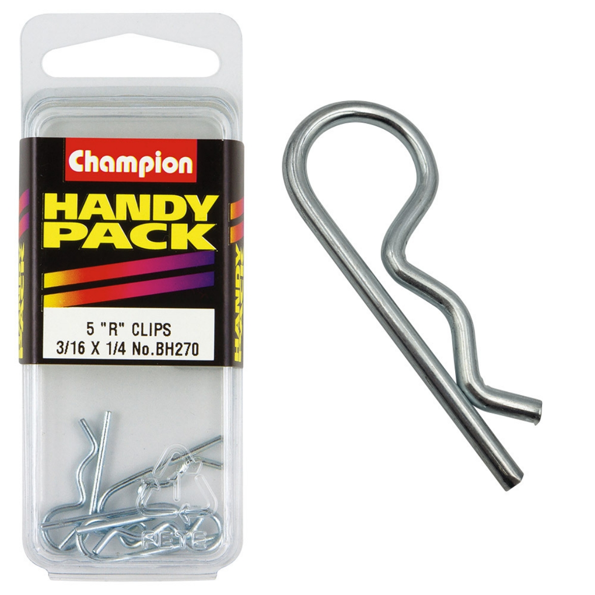 Picture of Handy Pk 'R' Clips 3/16 - 1/4 shaft RCL (Pkt.5)