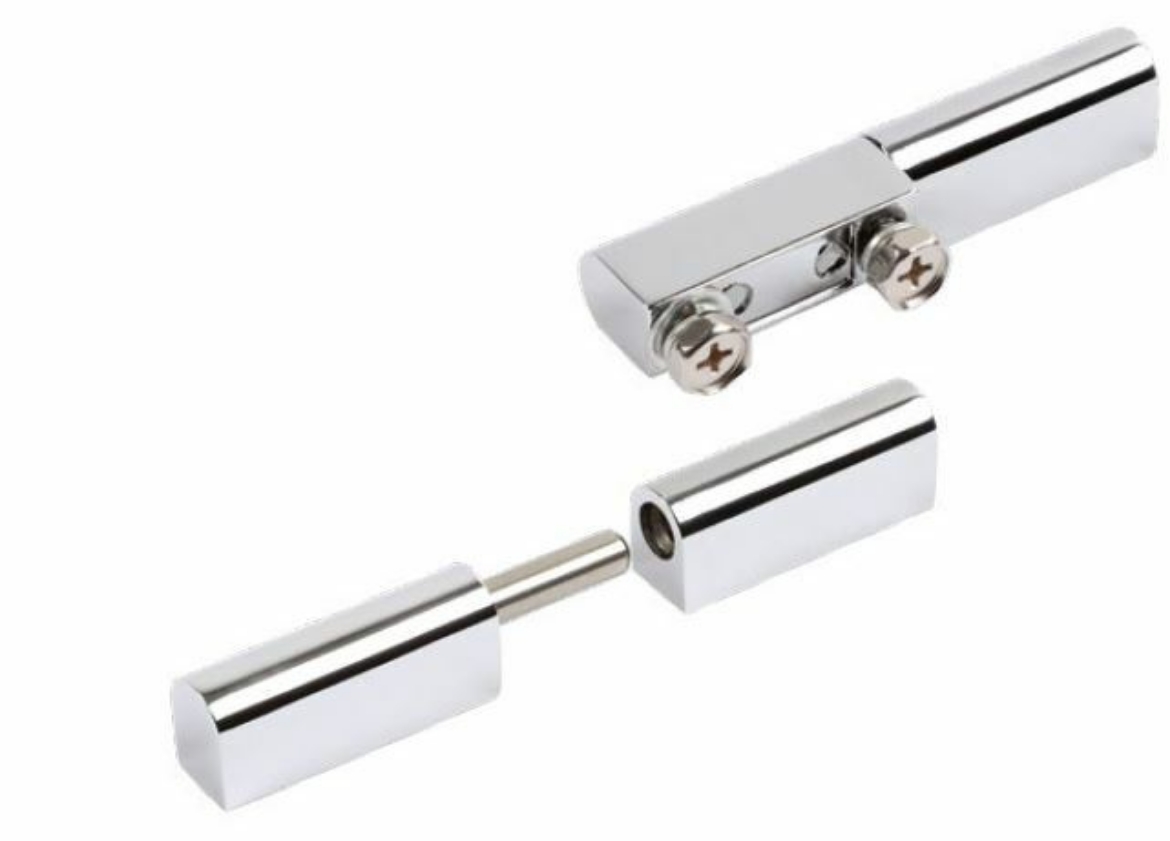 Picture of PINTLE HINGE 80MM, S/S PIN, CHROME PLATED
