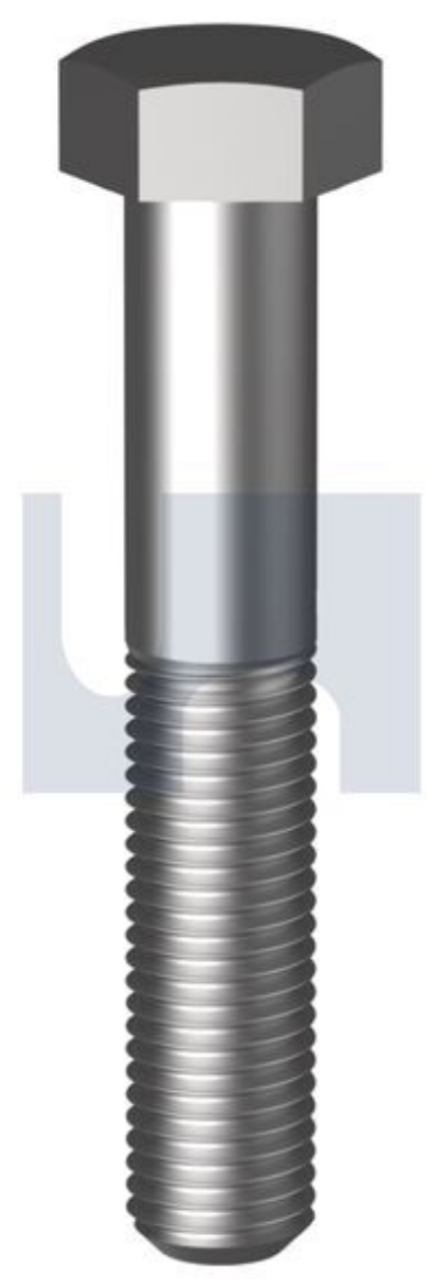 Picture of MF10 x 1.25  x 50mm BLACK 8.8 HIGH TENSILE HEX BOLT