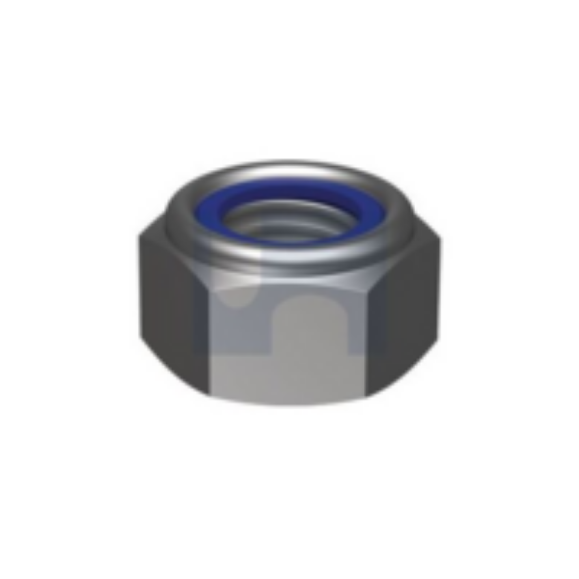 Picture of UNC 7/8 NYLOC NUT ZP