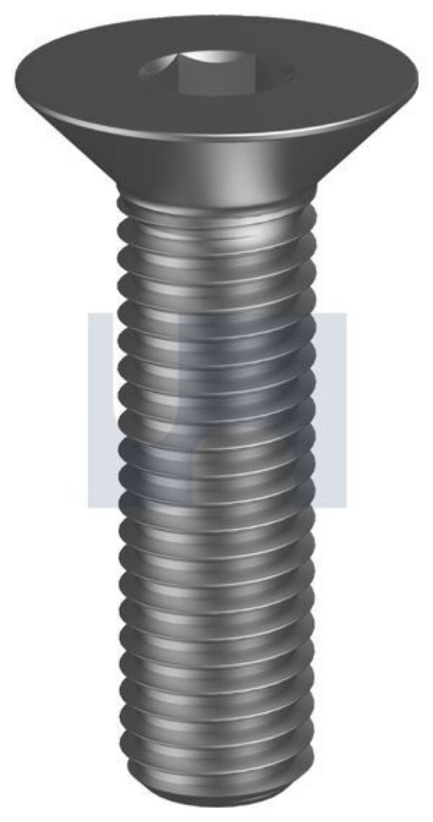Picture of M6 X 45 BLACK COUNTERSUNK SOCKET SCREW
