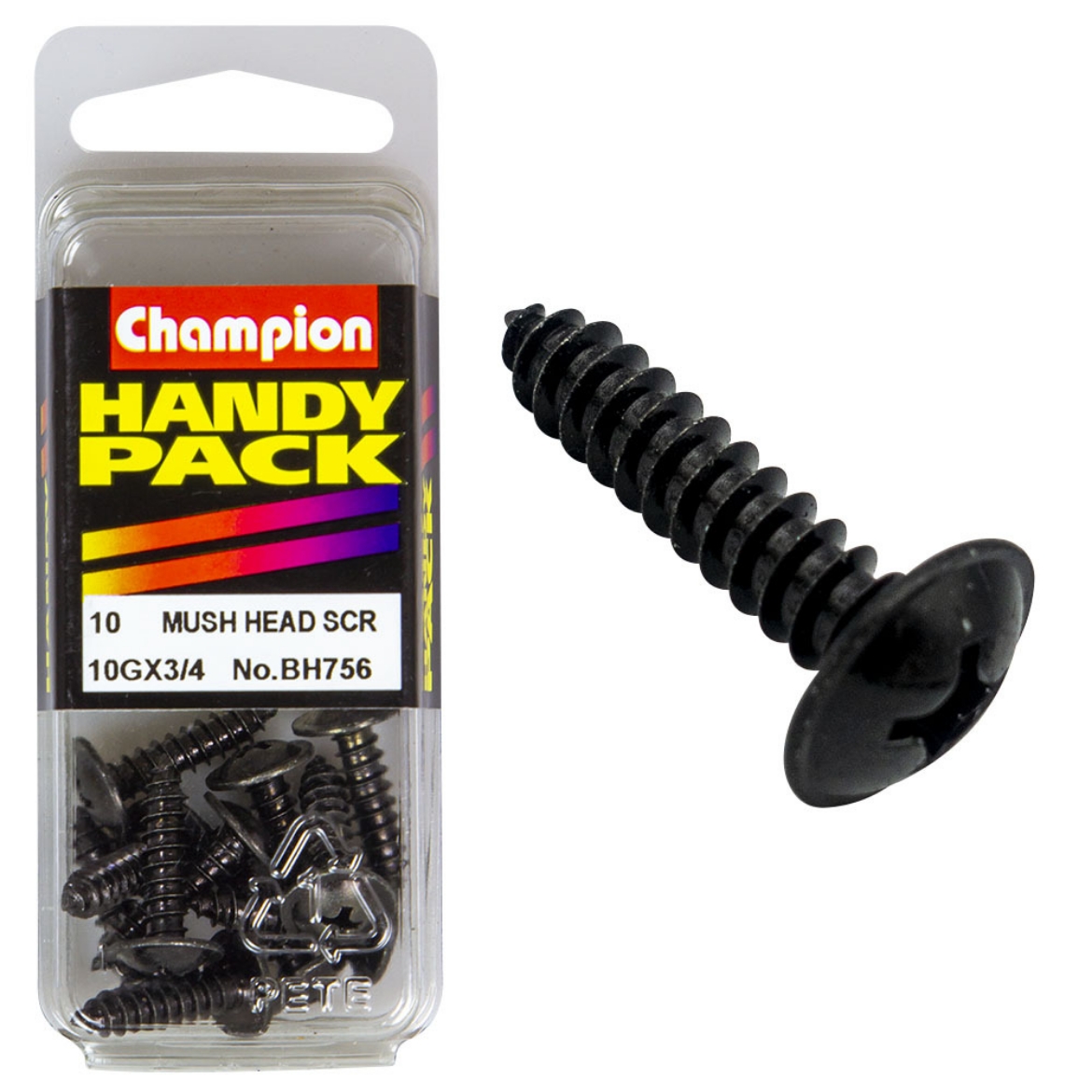 Picture of Handy Pk Self Tap Washer Face Blk 10g x 3/4 CST (Pkt.10)