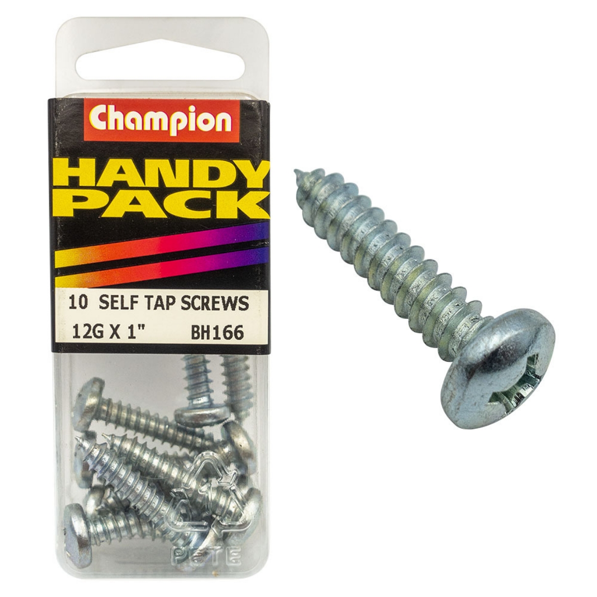 Picture of Handy Pk Self Tap Screw pan head 12g x 1 CST (Pkt.10)