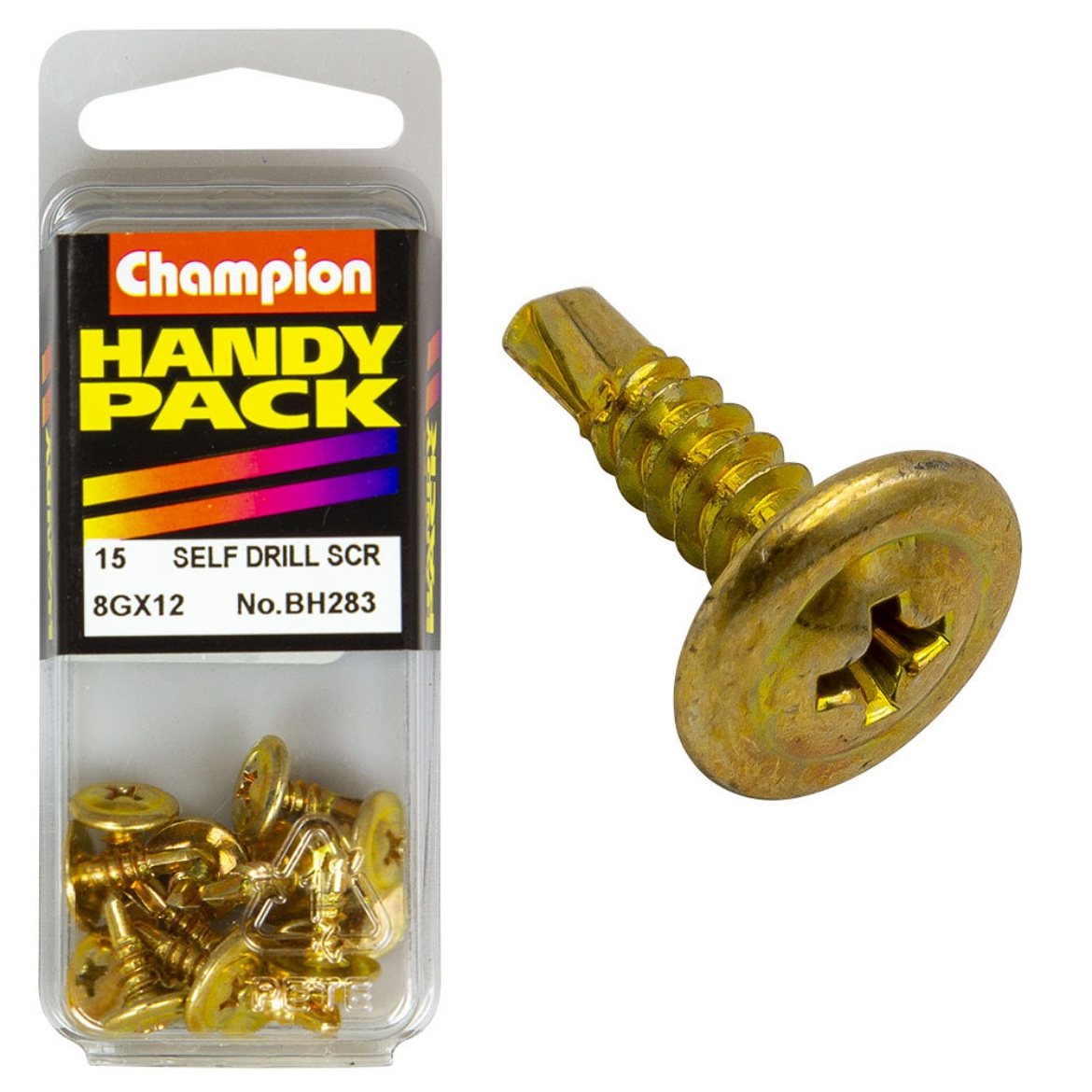 Picture of Handy Pk Self Drill Screw 8g x 18 x 22mm TEK (Pkt.15)