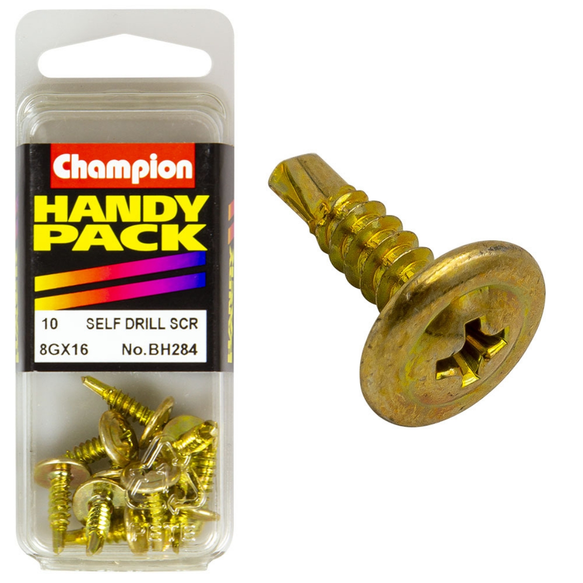Picture of Handy Pk Self Drill Screw 8g x 18 x 16mm TEK (Pkt.10)