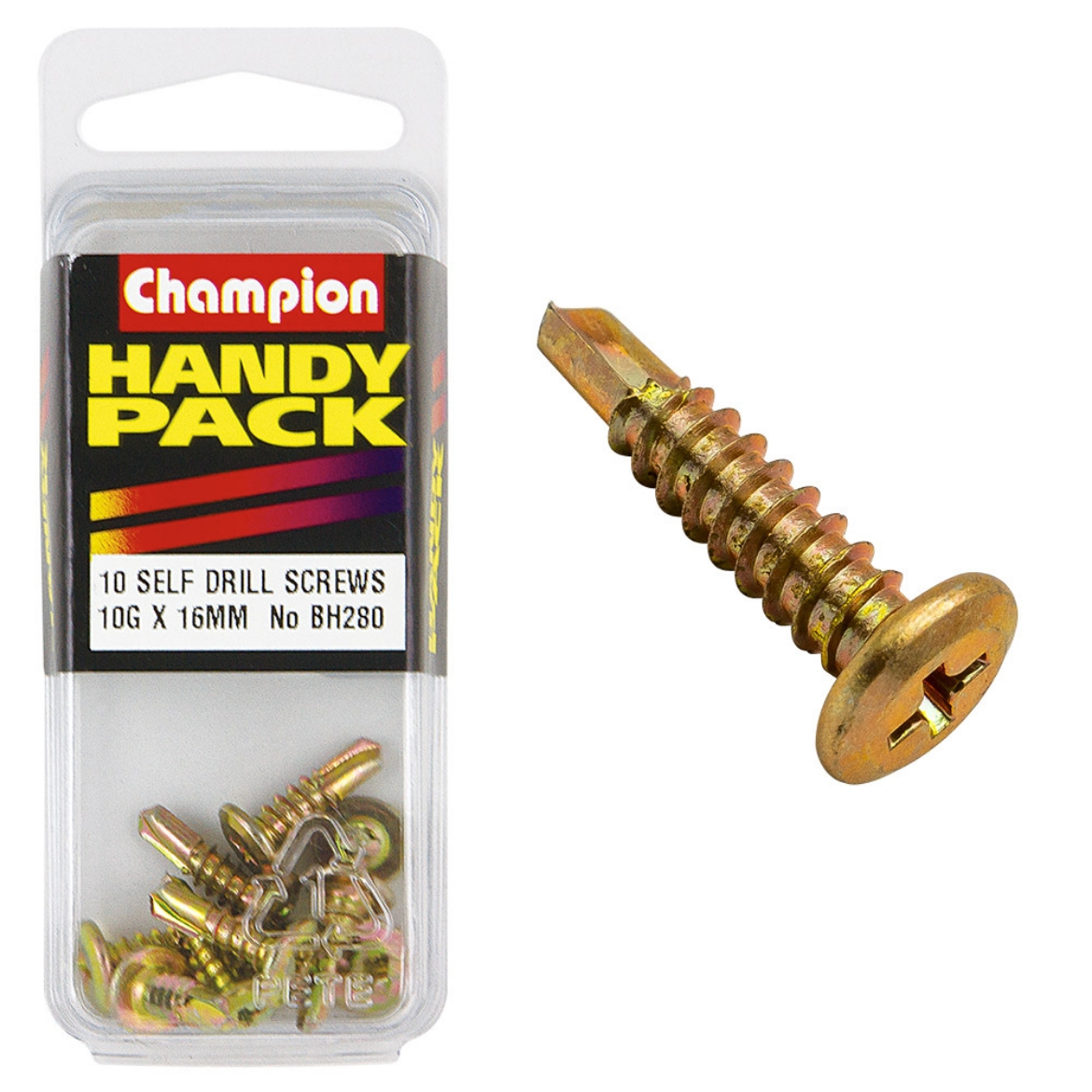 Picture of Handy Pk Self Drill Screw 10g x 16 x 16mm TEK (Pkt.10)