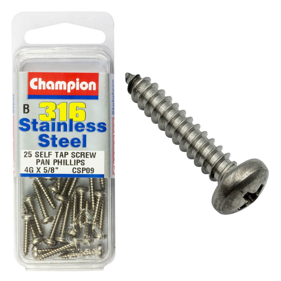 Picture of SELF TAPP SCREWS-PAN 4G x 5/8 (Pkt.25)