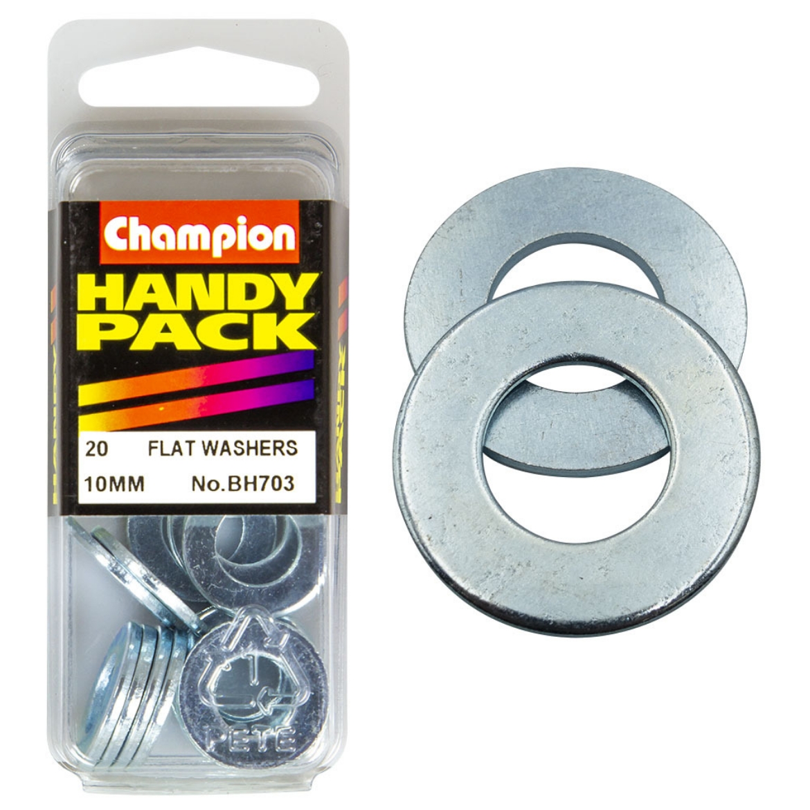 Picture of Handy Pk Flat Steel Washer 10mm CWS (Pkt.20)