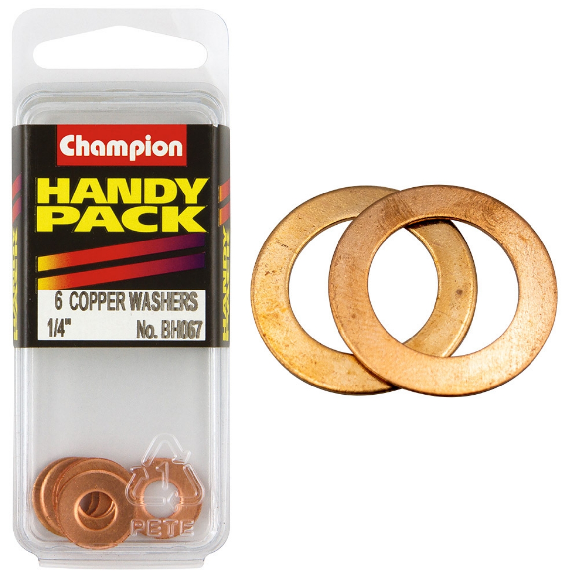 Picture of Handy Pk Copper Washers 20g 1/4x9/16 CWC (Pkt.6)