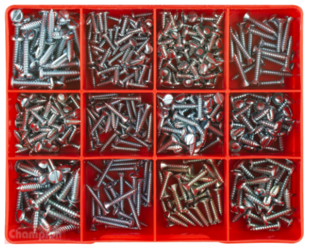 Picture of Slotted Self Tapping Screw Assortment