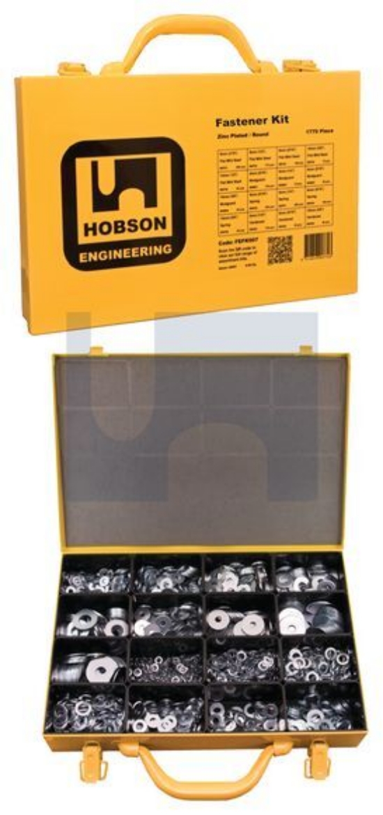 Picture of HOBSON WASHER M5-M10 ZINC PLATED ASSORTMENT KIT