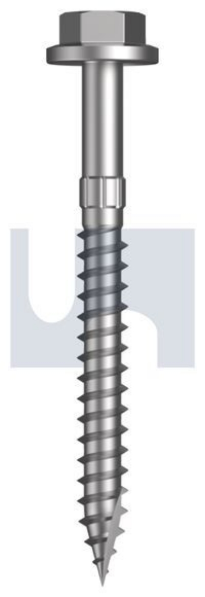 Picture of Timber Self Drilling Screws Flanged Hex T17 CL4: #14-10 x 65