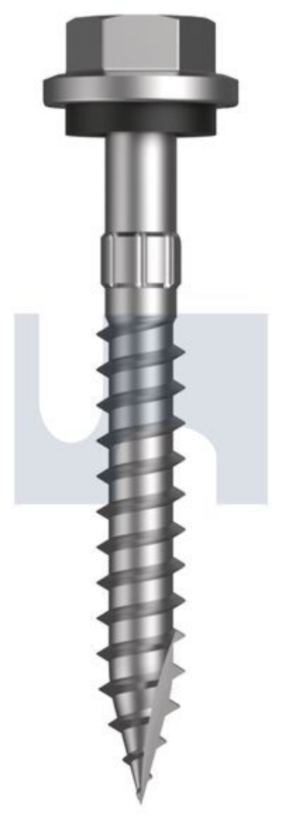 Picture of Timber Self Drilling Screws Flanged Hex w/-Seals T17 CL4: #14-10 x 50