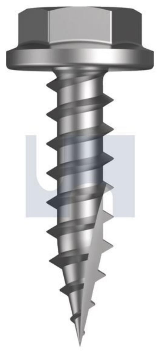 Picture of Timber Self Drilling Screws Flanged Hex T17 CL4: #10-12X 20