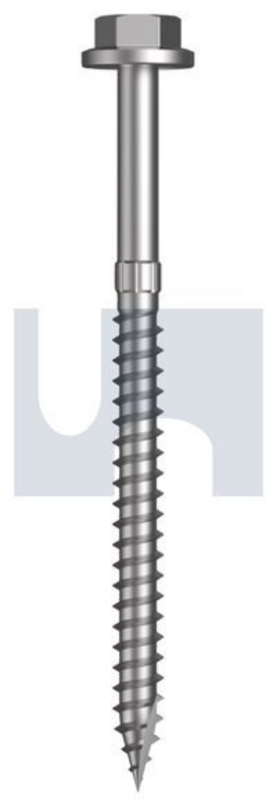 Picture of Timber Self Drilling Screws Flanged Hex T17 CL4: #14-10 x 90