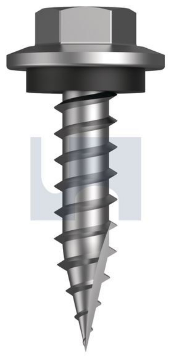 Picture of Timber Self Drilling Screws Flanged Hex w/-Seals T17 CL4: #12-11 x 25