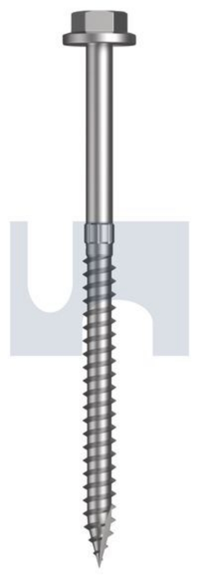 Picture of Timber Self Drilling Screws Flanged Hex T17 CL4: #14-10 x 100