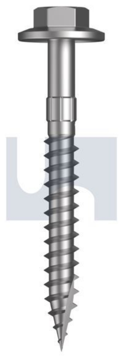 Picture of Timber Self Drilling Screws Flanged Hex T17 CL4: #12-11 x 50