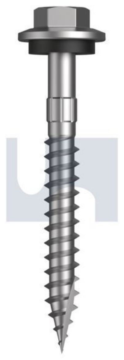Picture of Timber Self Drilling Screws Flanged Hex w/-Seals T17 CL4: #12-11 x 50