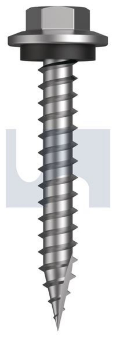 Picture of Timber Self Drilling Screws Flanged Hex w/-Seals T17 CL4: #12-11 x 40