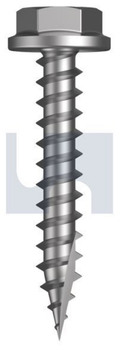 Picture of Timber Self Drilling Screws Flanged Hex T17 CL4: #10-12 x 30