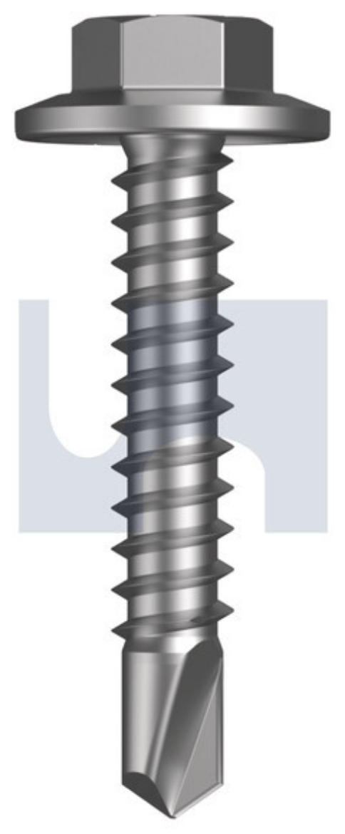 Picture of Metal Self Drilling Screws Flanged Hex CL4: #12-14 x 30
