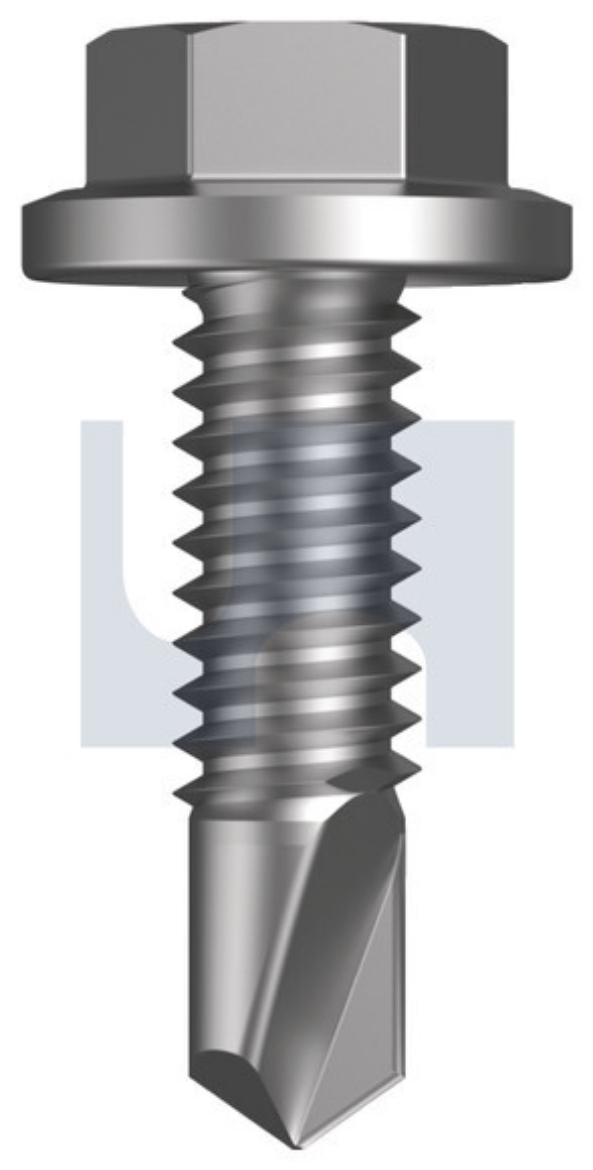 Picture of Metal Self Drilling Screws Flanged Hex CL4: #14-20 x 22