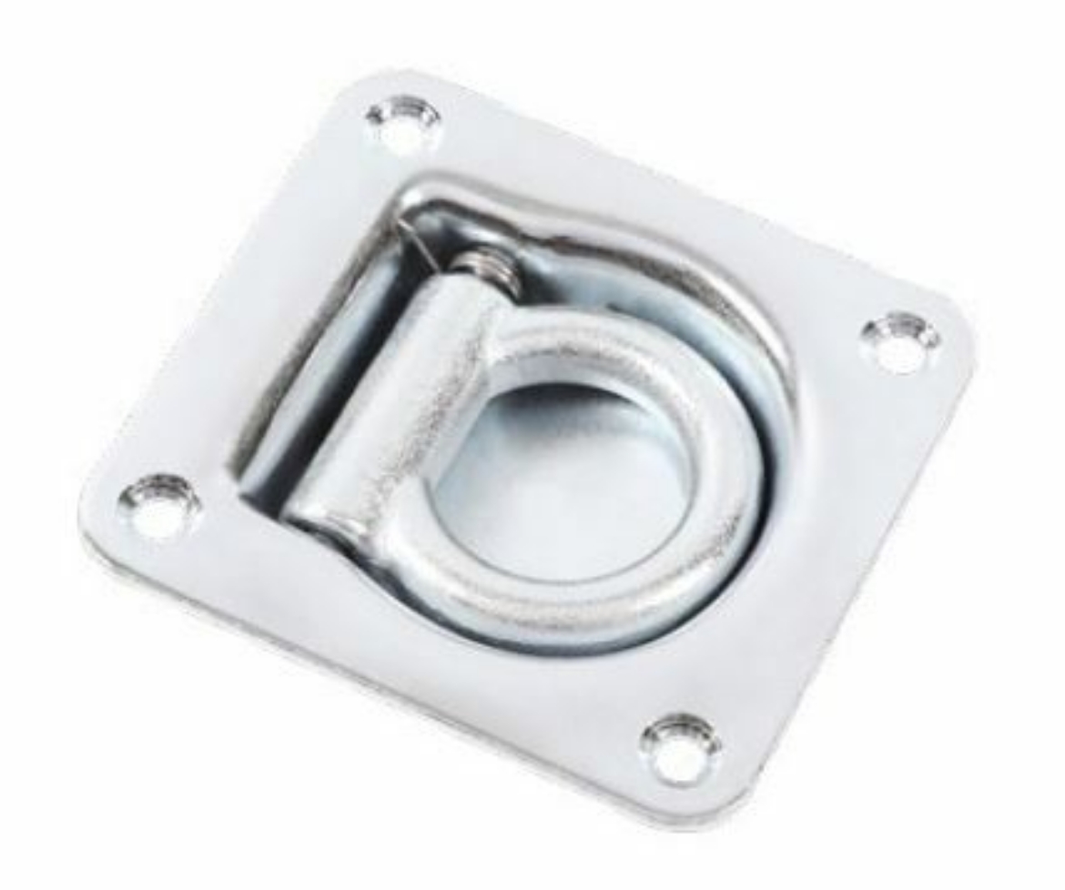 Picture of RECESS LASHING RING, 102 x 95MM, SPRING RETURN, MBS 1800KG, ZINC PLATED