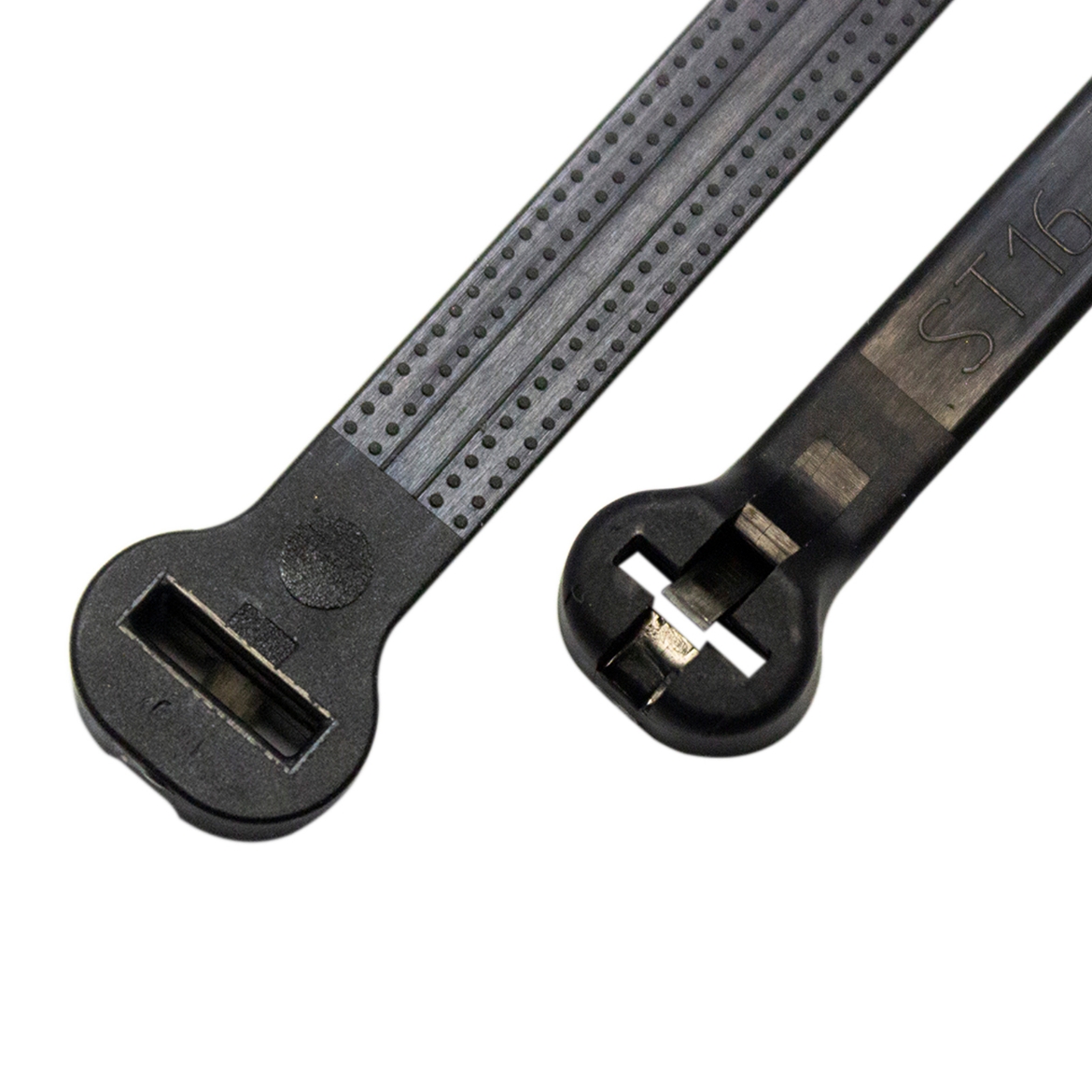Picture of CABLE TIE 360X4.8MM METAL TONGUE (100)