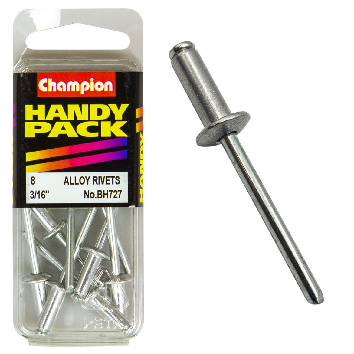 Picture of Handy Pk Aluminium Rivet 3/16 medium CAR (Pkt.8)