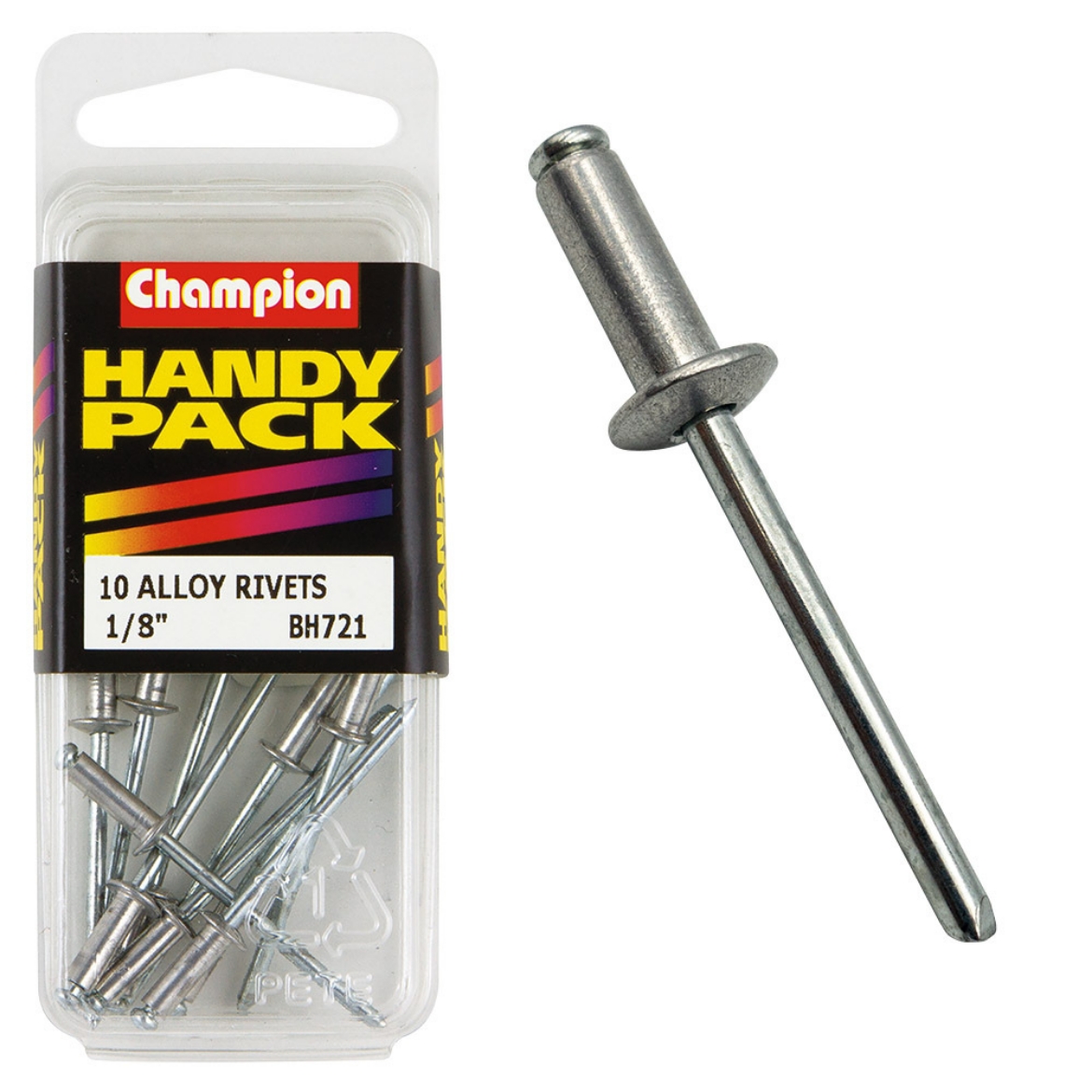 Picture of Handy Pk Aluminium Rivet 1/8 medium CAR (Pkt.10)