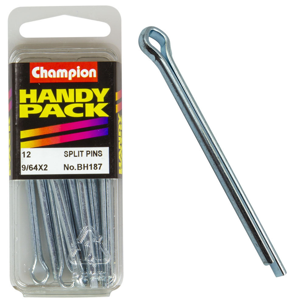 Picture of Handy Pk Split Pins 9/64 x 2 CPS (Pkt.12)
